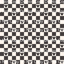 Load image into Gallery viewer, Black Checkered Mouse
